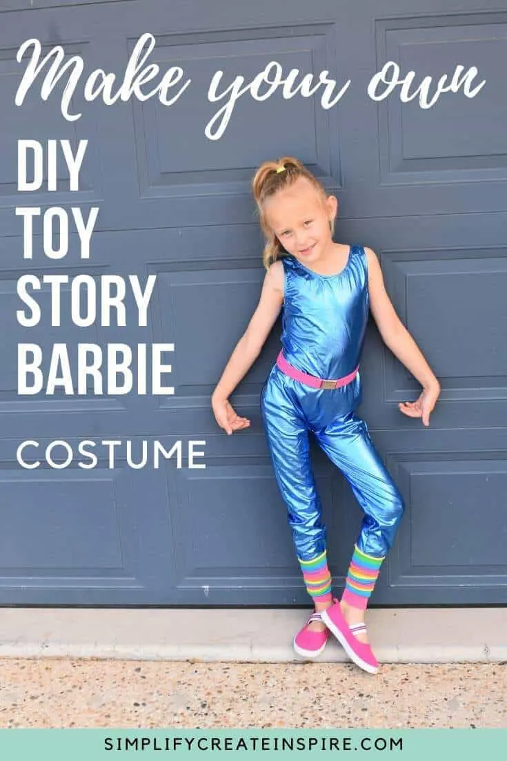 Diy Toy Story Barbie Costume | Simplify Create Inspire