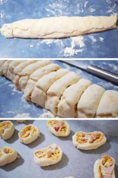 Savoury Cheese & Bacon Scrolls Recipe