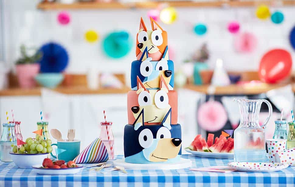 Party City Bluey Decorating Kit Birthday Party Supplies | Birthday Party Supplies
