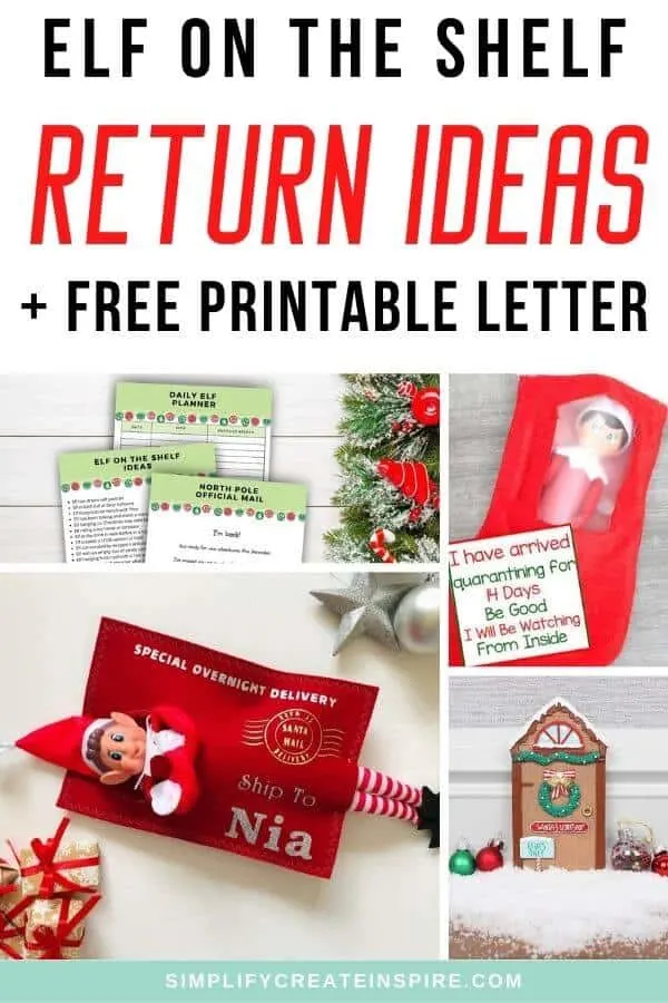 Elf On The Shelf Return Letter & Arrival Ideas For 2024