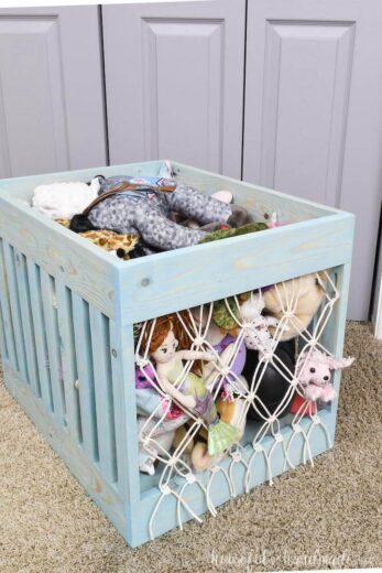 stuffed animal crate