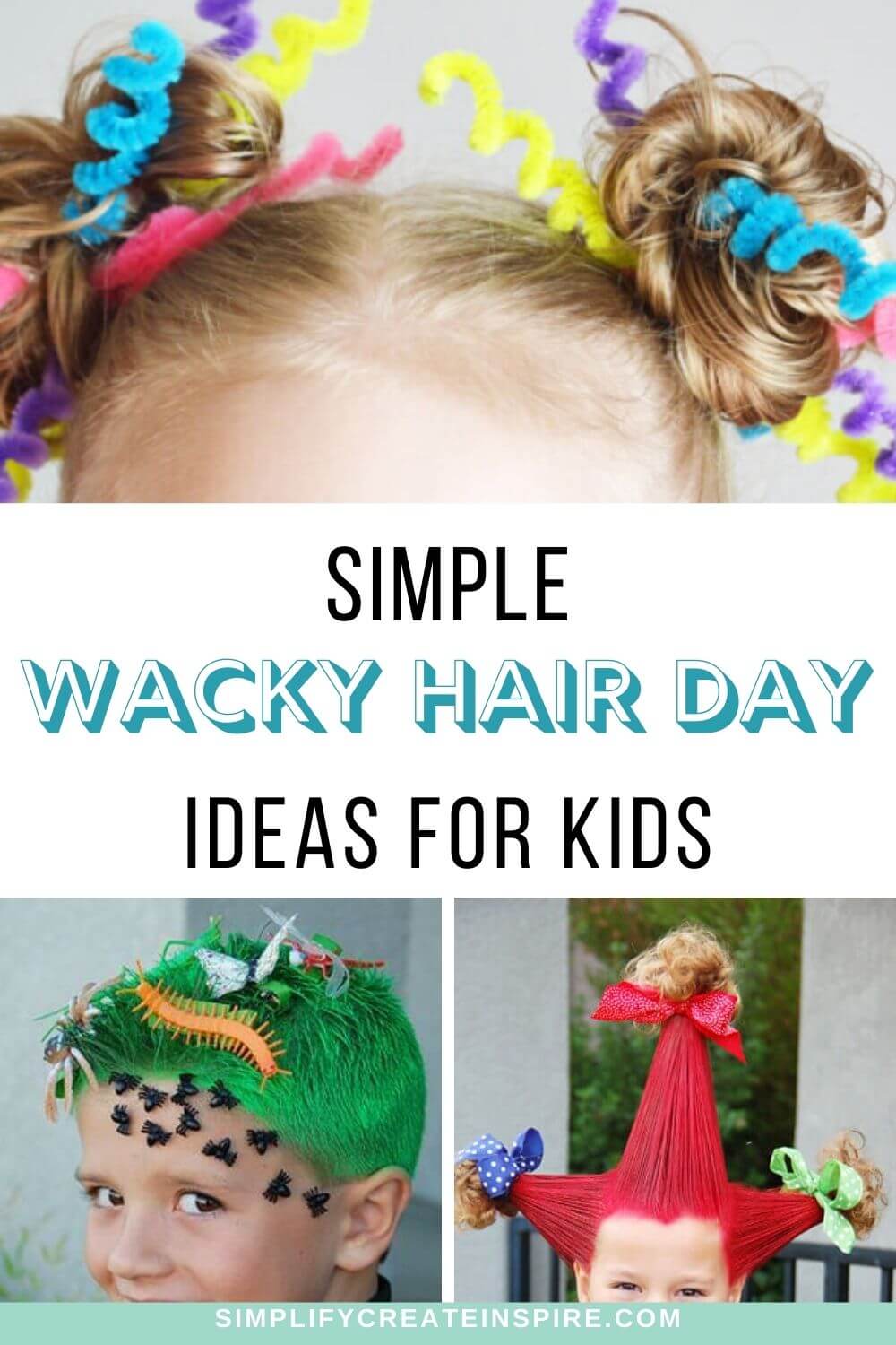 Easy Crazy Hair Day Ideas 3 