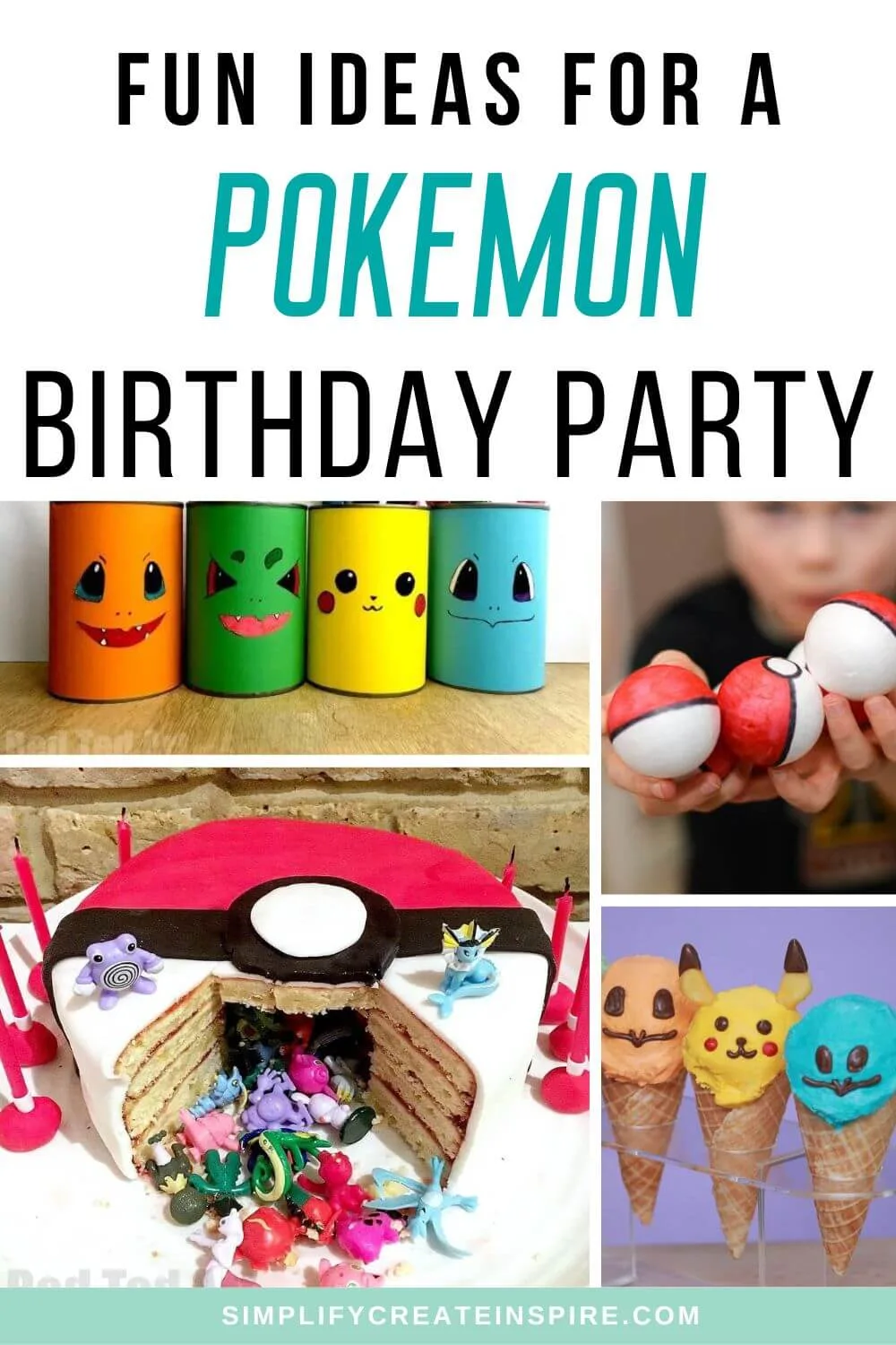 DIY Pokemon Birthday Party Ideas 