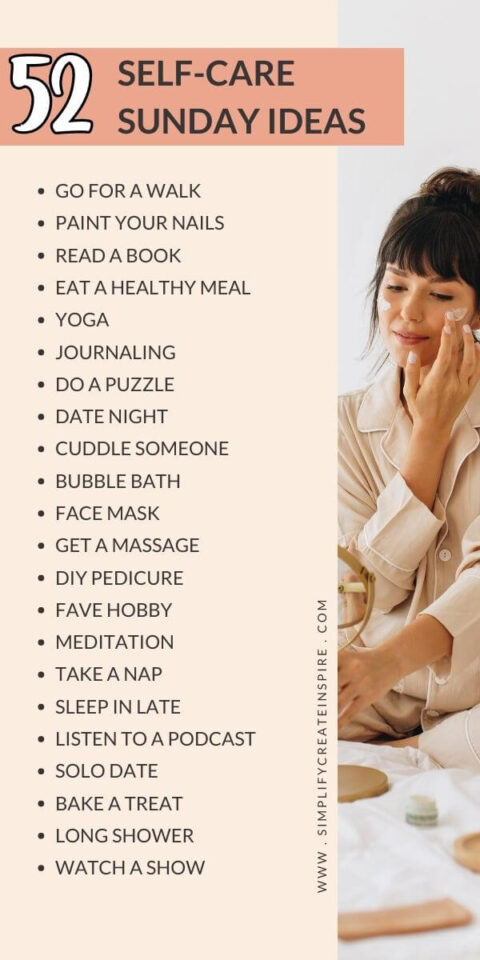 52 Self Care Sunday Ideas For A Whole Year Of Bliss 0708