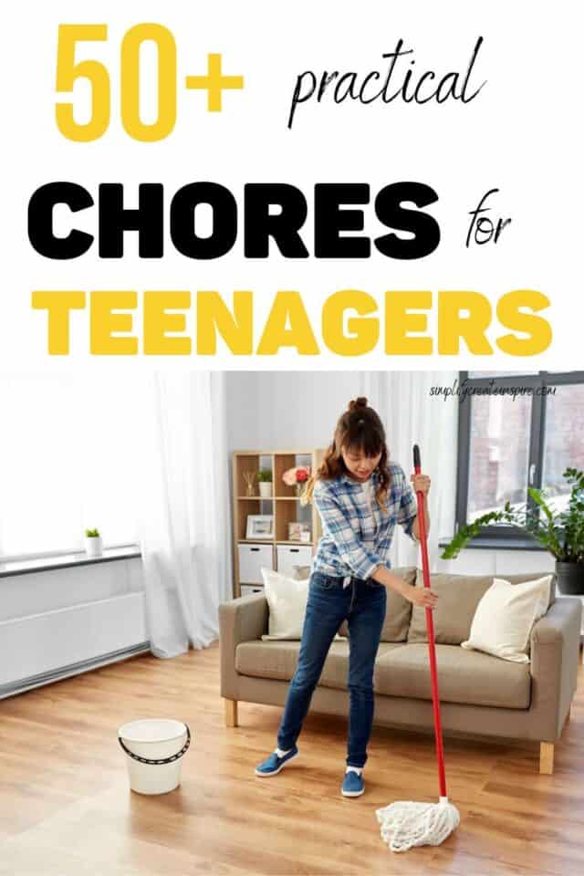 Chores For Teenagers: Over 50 Household Jobs For Teens