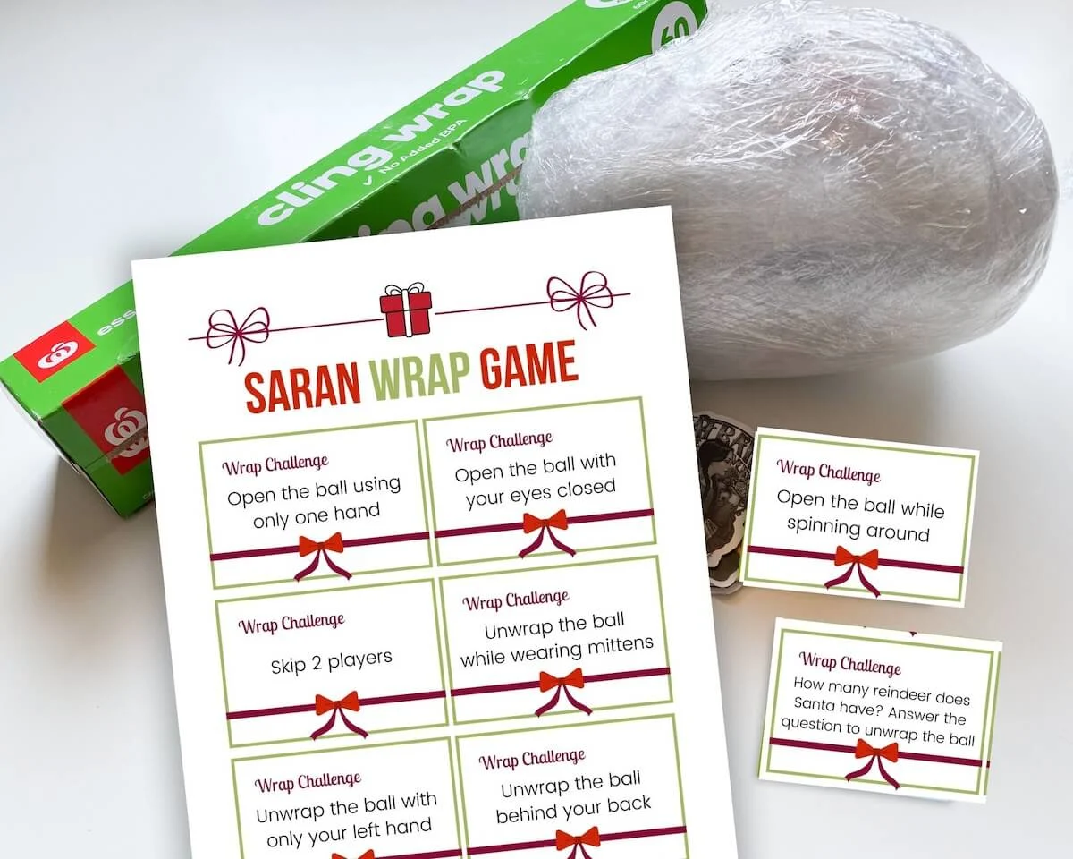 Saran Wrap Ball Game Rules and Ideas - Southern Crush at Home